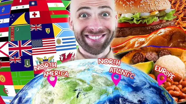 'Video thumbnail for The National Food of Every Country!!'
