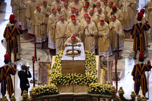 'Video thumbnail for What happens after a pope dies?'