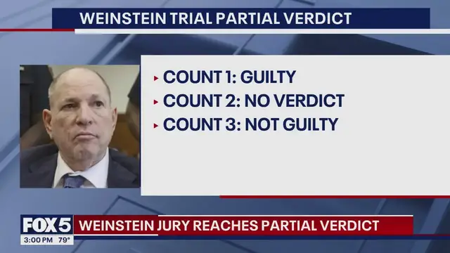 'Video thumbnail for NY News Update: Partial verdict on Weinstein reached; more anti-ICE demonstrations'