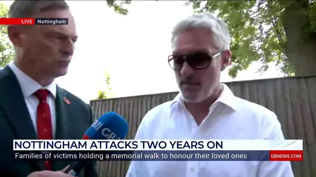 'Video thumbnail for Nottingham attack: Barnaby Webber's brother says spot where he was killed is the 'worst place on earth''
