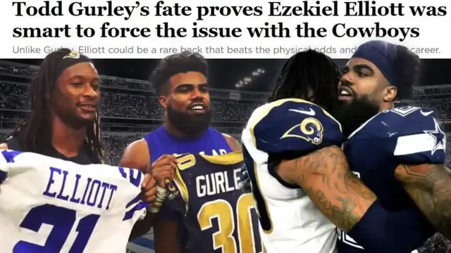 'Video thumbnail for law nation sports: ezekiel elliott's smart move? cowboys, contracts, and running back value'