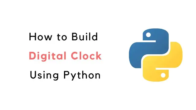 'Video thumbnail for How to build Digital clock using Python | Beginner Python Projects'