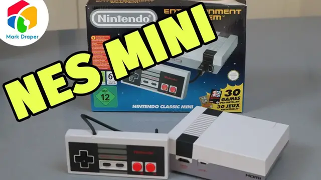 'Video thumbnail for NES Mini Review - Retro gaming via a very short cable'