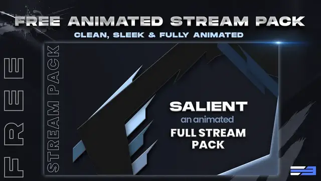 'Video thumbnail for FREE! Full Clean Animated Stream Pack - Salient Ed'