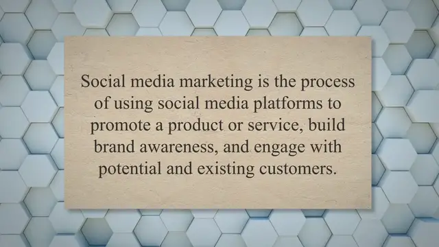 'Video thumbnail for What is Social Media Marketing?'