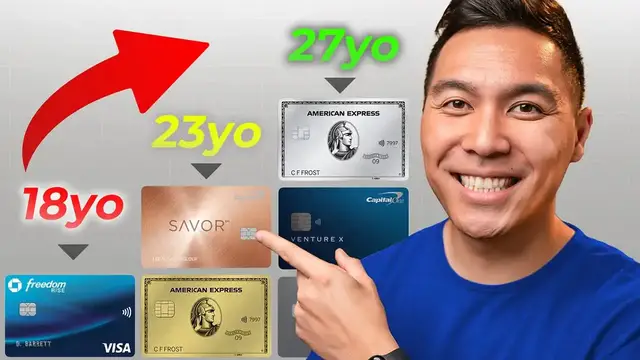 'Video thumbnail for naam wynn: credit cards by age: your ultimate strategy for credit scores & travel benefits'