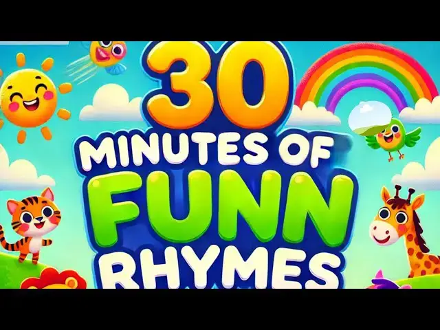 'Video thumbnail for Nursery Rhymes for Preschoolers & Toddlers : Watch and Enjoy!"#preschoollearning #alphabetlearning #'