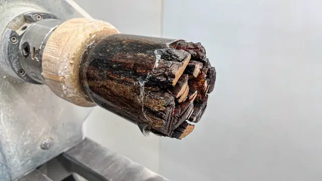 'Video thumbnail for Woodturning - Can you turn BARK?'