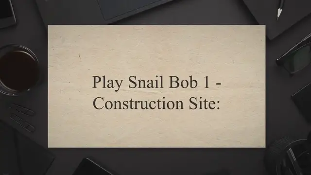 'Video thumbnail for Snail Bob Game Collection - Play Free Online Now'