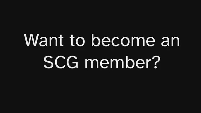 'Video thumbnail for BecomeSCGMember'