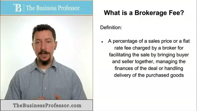 'Video thumbnail for Brokerage Fee (Marketing)'