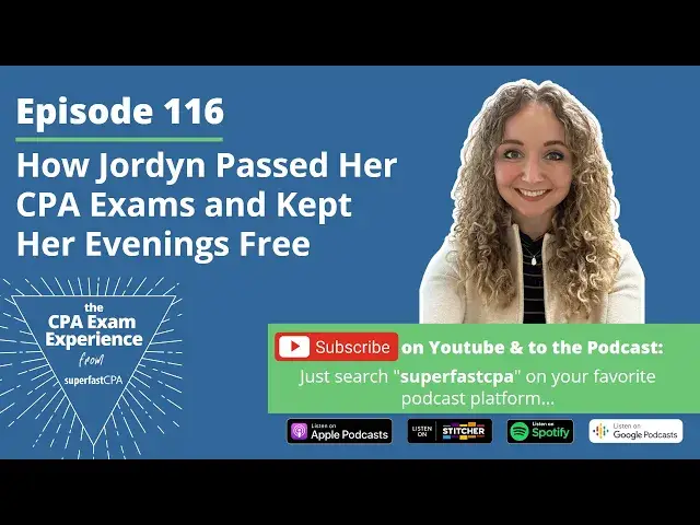 'Video thumbnail for How Jordyn Passed Her CPA Exams and Kept Her Evenings Free'