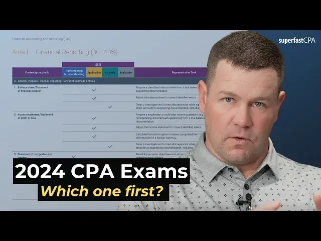 'Video thumbnail for 2024 CPA Exams: Which Section to Take First?'