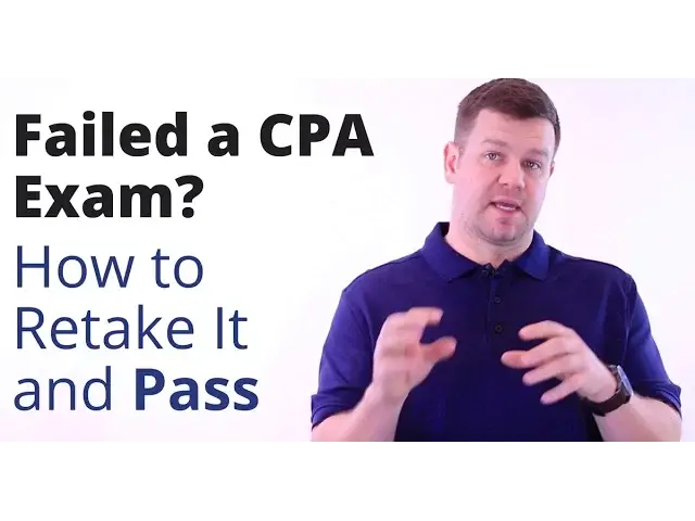 'Video thumbnail for Failed CPA Exam? How to Retake It and Pass'