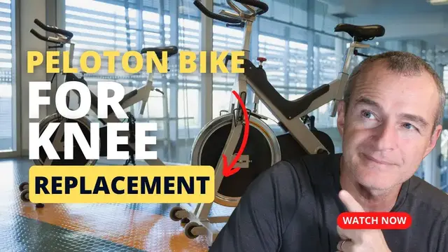 'Video thumbnail for Peloton Bike for Total Knee Replacement'
