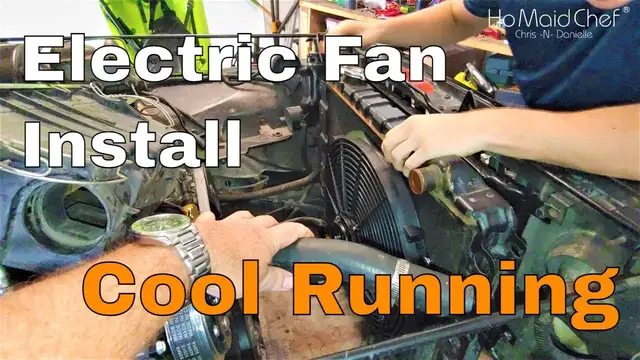'Video thumbnail for How To Wire An Electric Radiator Fan with Thermostat And Ignition Off || Jeep Mods E46'