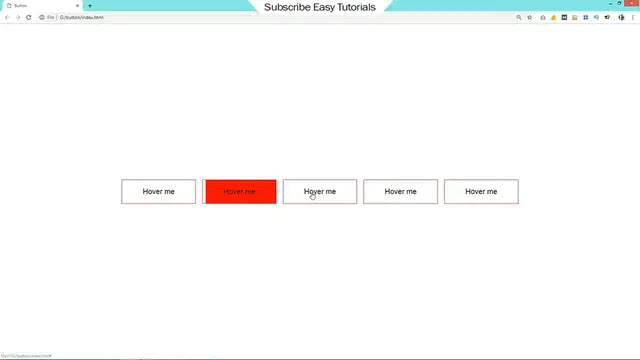 'Video thumbnail for How To Add Hover Effect On Button In HTML And CSS _ Animated Background In CSS'