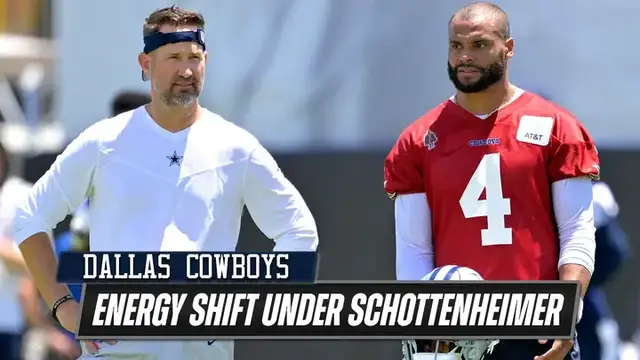 'Video thumbnail for Schottenheimer is leading a new culture shift with the Cowboys'