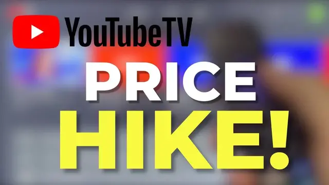 'Video thumbnail for NEWS ALERT: YouTube TV Raises Price for the First Time in 3 Years'