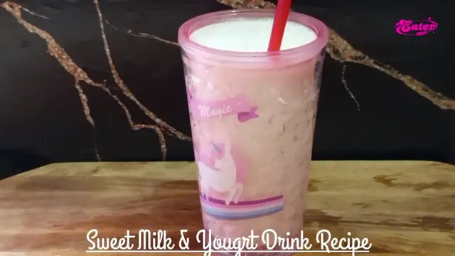 'Video thumbnail for Summer Drink Sweet Milk & Yogurt Drink Recipe'