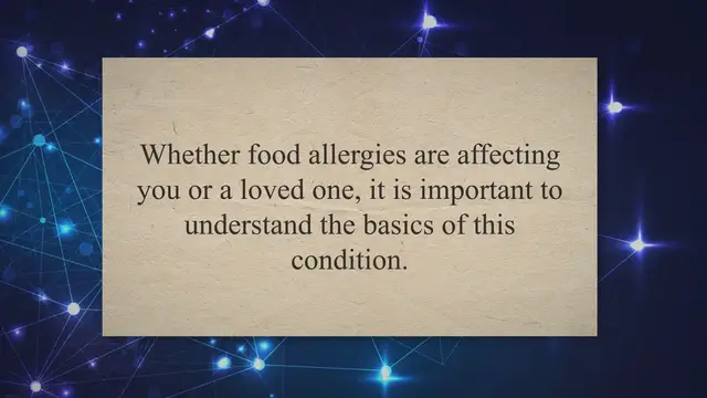 'Video thumbnail for The Basics of Food Allergies: Understanding The Fundamentals'