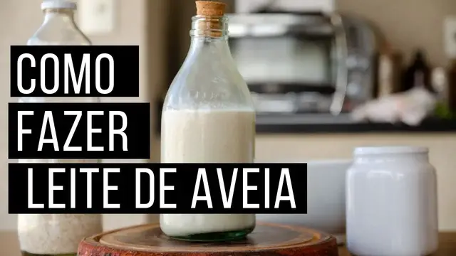 'Video thumbnail for Como fazer leite de aveia em casa'