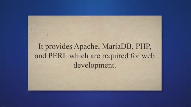 'Video thumbnail for How to Install XAMPP on Linux'