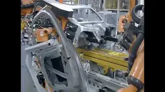 'Video thumbnail for Robotic manufacturing of BMW X7'