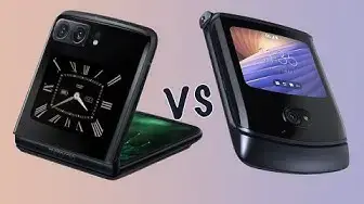 'Video thumbnail for Razr 2022 vs Razr 2020: what changes in the successor of the Motorola V3'