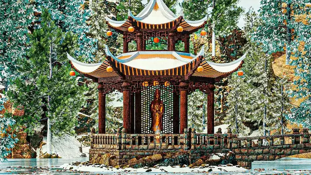 'Video thumbnail for Japanese Temple Twinmotion 2022 | Ammar Khan'