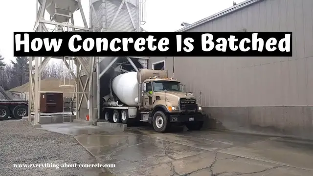 'Video thumbnail for Concrete Plant - How Your Concrete Is Batched And How To Order Concrete'
