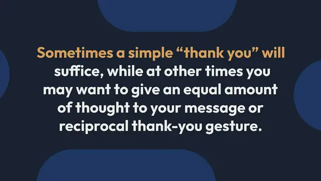 'Video thumbnail for One-liner Thank You Notes'