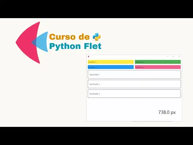 'Video thumbnail for Curso de Python Flet - Como organizar controles em um ResponsiveRow no Flet #08'