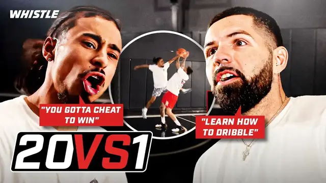 'Video thumbnail for JULIAN NEWMAN BEAT WHITE IVERSON IN HEATED 1V1'