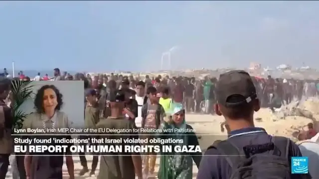 'Video thumbnail for Irish MEP urges EU to 'hold Israel to the same standards as other nations''