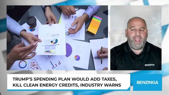 'Video thumbnail for Trump’s Spending Plan Would Add Taxes, Kill Clean Energy Credits, Industry Warns Wind, Solar Face New Taxes'