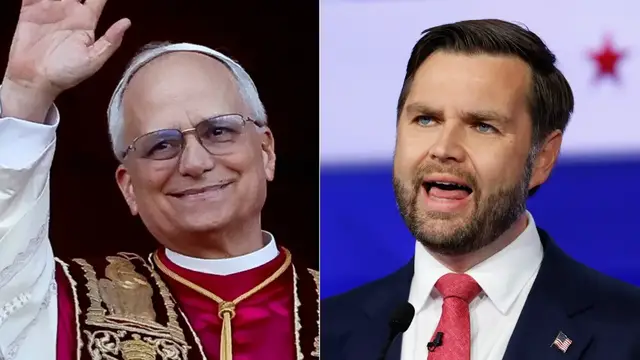 'Video thumbnail for The New Pope Has Already Made His Feelings On JD Vance Clear'