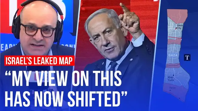 'Video thumbnail for Ali Miraj 'changes his mind' on Israel after leaked map release | LBC'