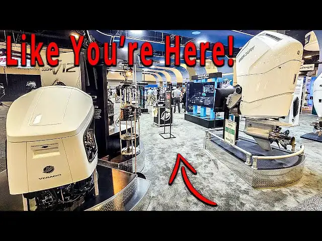 'Video thumbnail for Complete MERCURY Booth Tour 2024 Miami Boat Show'