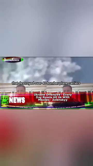 'Video thumbnail for Ukraine Offensive - Every Day Russia Hit Us With Missiles - Zelenskyy '