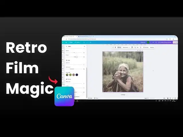 'Video thumbnail for How to Create a Retro Film Effect in Canva'