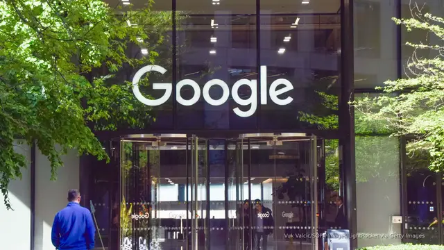 'Video thumbnail for Judge rules Google violated antitrust law, ad empire may be restructured'