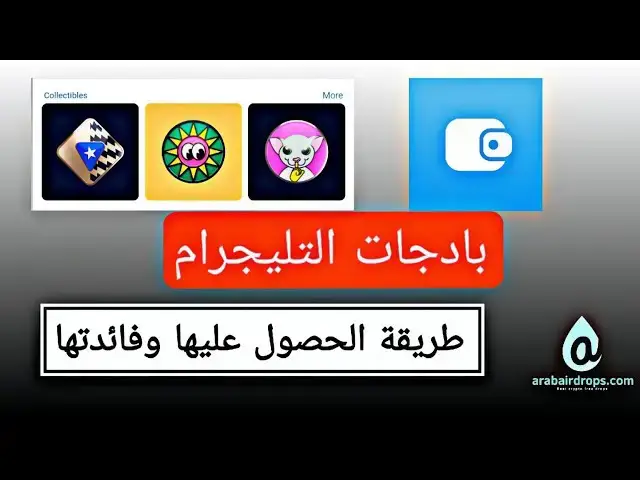 'Video thumbnail for فائدة بادج محفظة التليجرام | طريقة الحصول علي البادجات علي محفظة التليجرام مجانا'