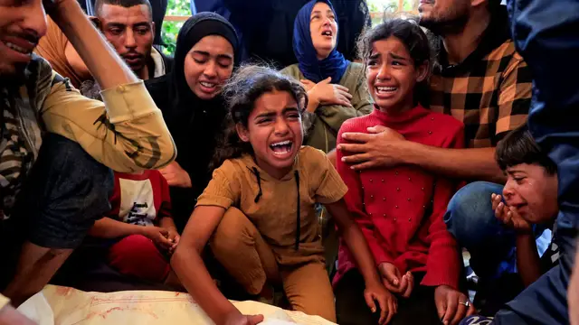 'Video thumbnail for Israeli forces open fire at Gaza food sites, killing at least 13 Palestinians'
