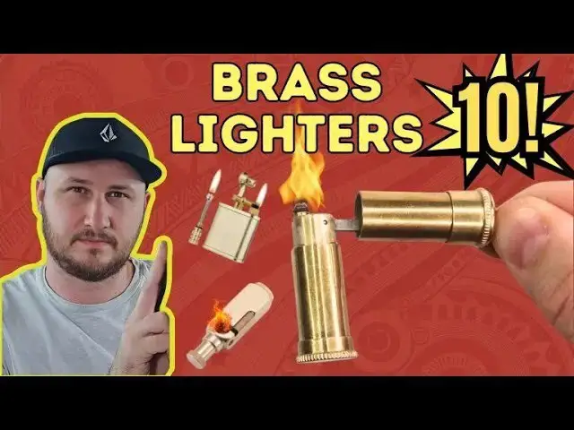 'Video thumbnail for BOOM! 10 New UNIQUE Brass Lighters I'M KEEPING forever!'