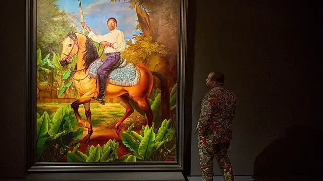 'Video thumbnail for Exhibition in Morocco explores a world of color'