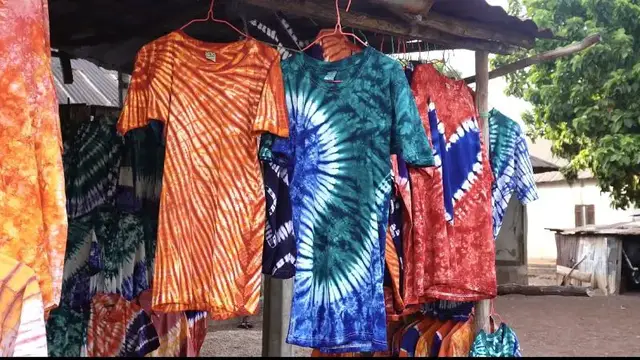 'Video thumbnail for Preserving Sierra Leone’s ancient Gara-tie dye craft'
