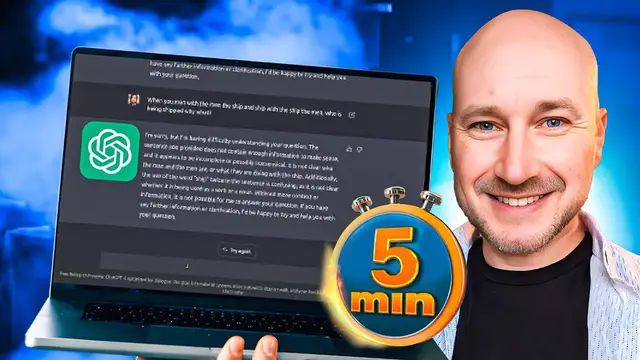 'Video thumbnail for How to Write a Short Story With ChatGPT in 5 Minutes'