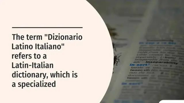 'Video thumbnail for Dizionario Latino Italiano'