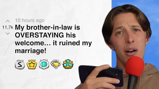 'Video thumbnail for My brother-in-law is OVERSTAYING his welcome… it ruined my marriage! - r/BestofRedditorUpdates | Reddit Stories'